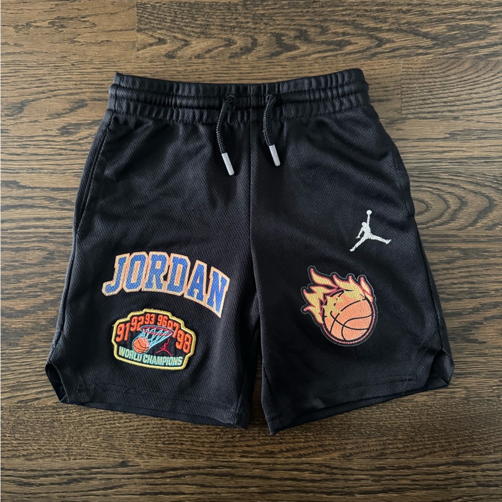 Jordan Black Retro Basketball Shorts